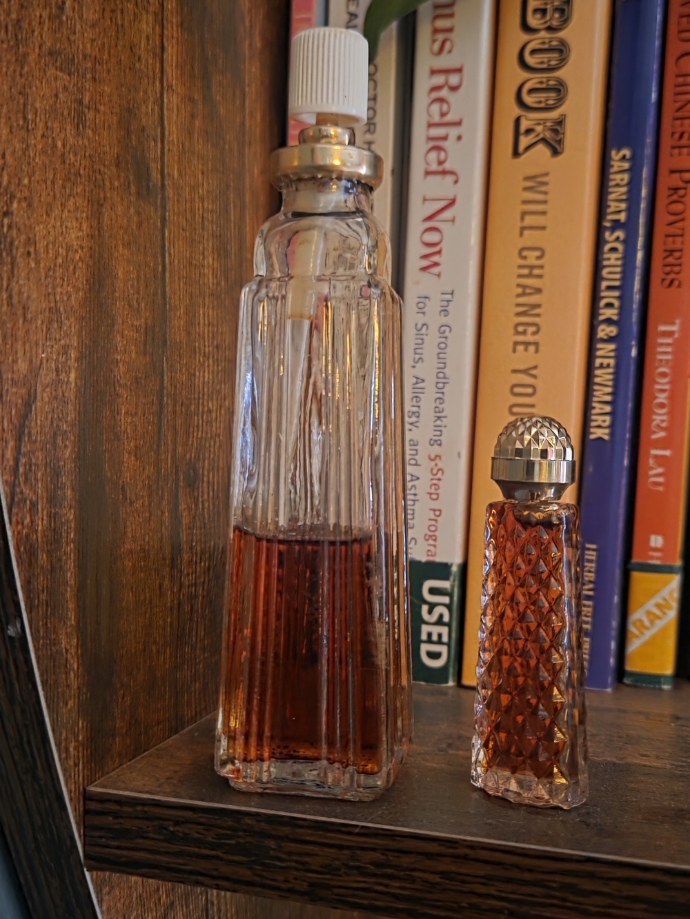 Vintage Tabu Perfume Bottle - With Mini Dabber
